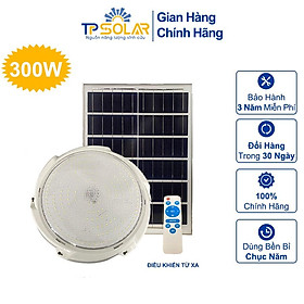 Mua Đèn Áp Trần Năng Lượng Mặt Trời TP Solar TP-A300N Công Suất 300W Cảm Biến Sáng Tối  Chống Nước IP67