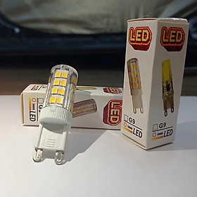 Bóng đèn LED G9 lắp đèn chùm, đèn thả siêu sáng nhỏ gọn tiện dụng.