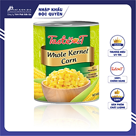 Bắp / Ngô Hạt Đóng Hộp Taste-T 2,95kg - Nhập Khẩu Thái Lan | Taste-T Whole Kernel Corn 2.95kg