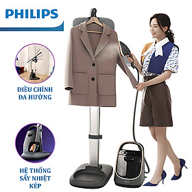 Mua Bàn là  bàn ủi hơi nước dạng đứng đa năng thương hiệu cao cấp Philips AIS8540 Serial 8500 - Hàng Nhập Khẩu