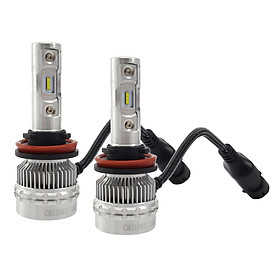 1 Pair H11/H8/H9 LED Headlight 24W 9000LM Hi/Lo Beam Or Fog Light Bulb 6000K