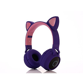 Mua Tai Nghe Bluetooth Không Dây BT028C Phát Sáng  Có Khe Cắm Thẻ Nhớ  Cổng 3.5mm  Nghe Radio  - Hàng Nhập Khẩu