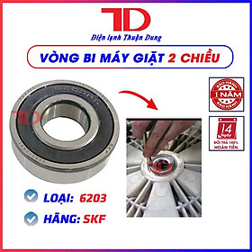 Vòng bi dành cho máy giặt 2 chiều 6206, bạc đạn dành cho máy giặt 2 chiều