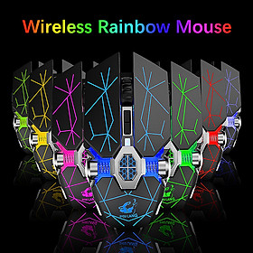 Mua Freedom Wolf X13 Sạc Không Dây Chuột Chơi Game Tắt Tiếng Làm Mát Bằng Nước Chuột Cơ Phát Sáng