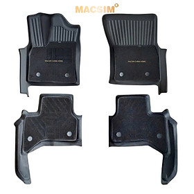 Thảm lót sàn dành cho xe Lexus LX600 4 chỗ qd 2 lớp nhãn hiệu Macsim