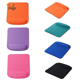 Tấm lót chuột máy tính đệm tay 21cm x 23cm nhiều màu chất lượng cao tiện dụng