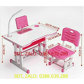 Mua Bộ Bàn Học Chống Gù Chống Cận Z04 ( Có Kẹp Sách  Có Đèn)