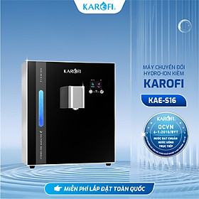 Mua Máy chuyển đổi Hydro-ion kiềm Karofi KAE-S16 - 2 Điện cực Titan phủ Bạch Kim - Công nghệ AioTec - Hàng Chính Hãng