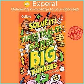 Sách - Times Table Games for Big Thinkers - More Than 120 Fun Puzzles for Kids A by Collins Kids (UK edition, paperback)