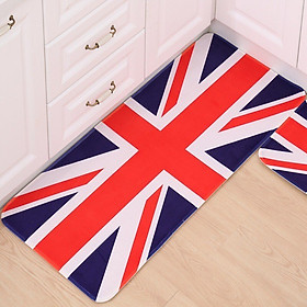 Thảm chùi chân nhập khẩu cờ Anh Quốc, Thảm trải ghế văn phòng, Sang Trọng, Siêu Mềm Mại
