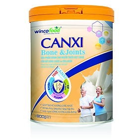 SỮA BỘT WINCOFOOD CANXI BONE&JOINTS LON 900G: Bổ sung Canxi và Collagen tốt cho cơ xương khớp