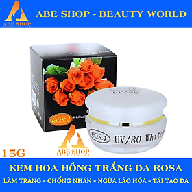 KEM ROSA HOA HỒNG ĐEN UV/30 - WHITENING BEAUTY CREAM (20G)