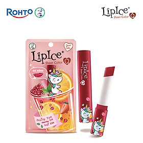 Son dưỡng có màu hiệu chỉnh sắc môi tự nhiên LipIce Sheer Color Q 2.4g Trà Trái Cây - Đỏ Hồng