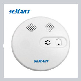 Mua Cảm biến khói không dây Semart SM-288W  Âm thanh kêu to  báo cháy nhạy bén  khu vực phát hiện rộng 20m2 Vật liệu ABS