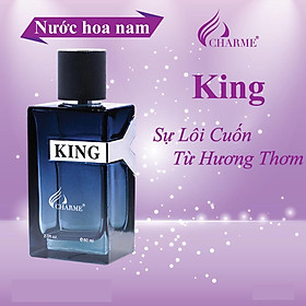 NƯỚC HOA NAM CHARME KING 60ML HƯƠNG THƠM QUYẾN RU