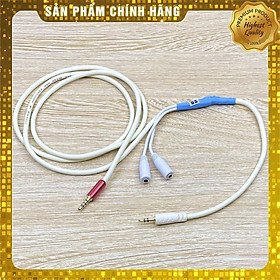 Mua Dây Livestream Chế Cho Ra 2 Cổng Tai Nghe Dùng Cho Mic C7  C11  C16  C25  C28