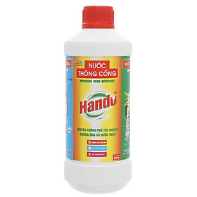 Nước thông tắc đường ống Hando 570ml Nội địa
