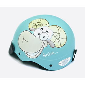 Mũ bảo hiểm cừu non cute 