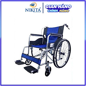 Xe lăn tiêu chuẩn cho người bệnh, người đi lại khó khăn - NIKITA S213-2