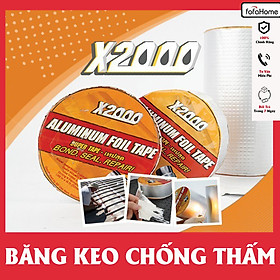 Băng Keo X2000, Dán Trần Nhà, Dán Tường, Dán Mái Tôn, Dán Bể Nước, Ống Nước, Xô, Chậu, Bể Bơi, Phao Bơi, Bạt Đầm Nuôi Tôm Và Các Vết Nứt, Vết Rạn Ở Mọi Vật Dụng Khổ