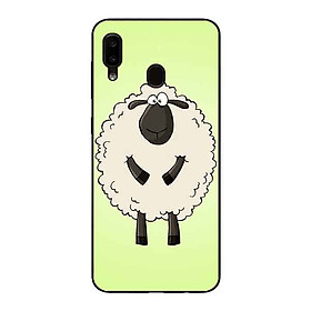 Ốp Lưng in cho Samsung A20 / A30 Mẫu Chú Cừu Vui nhộṇ - Hàng Chính Hãng