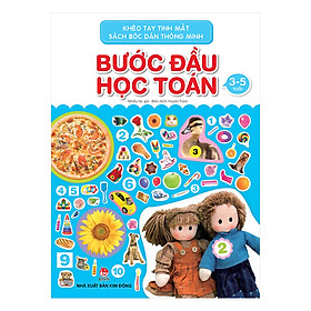 [Download Sách] Khéo Tay Tinh Mắt - Sách Bóc Dán Thông Minh: Bước Đầu Học Toán (Tái Bản 2018)