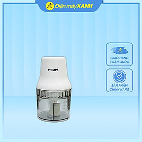 Mua Máy xay thịt mini Philips HR1393 450W 0.5 lít - Hàng Chính Hãng
