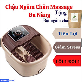 bồn ngâm chân massa hồng ngoại,tự làm nóng nước,có sục khí, | Bồn massage chân hồng ngoại [KO tự động]