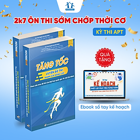 Combo 2 cuốn sách Tăng tốc luyện đề thi Đánh giá năng lực (theo cấu trúc đề thi của Đại học Quốc gia TP. Hồ Chí Minh)