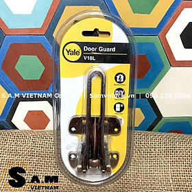 Mua Chốt Cửa An Toàn Dạng Gạt Yale V18L US26D / US3 / US11