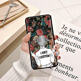 Ốp lưng điện thoại SamSung A30 viền silicon dẻo TPU hình Cô Nàng Cá Tính