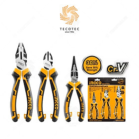 Mua Bộ 3 kìm răng  cắt và nhọn cao cấp INGCO HKHLPS2831  Chính hãng   Có sẵn 