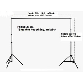 Hình ảnh Bộ giá treo phông 2x2m