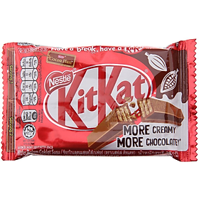 Bánh xốp Nestle Kitkat phủ socola 4F 35g