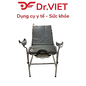 Bàn khám sản inox + kèm nệm