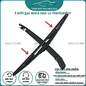 Lưỡi Gạt Mưa Sau Xe Ô Tô Mitsubishi Outlander - gạt nước sau xe Outlander vừa khít xe siêu bền,siêu sạch