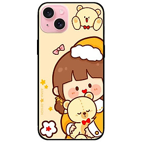 Ốp lưng dành cho Iphone 15 - Iphone 15 Plus - Iphone 15 Pro - Iphone 15 Pro Max - Gấu Cute