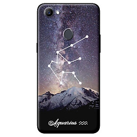 Ốp in cho Oppo F5 Youth Cung Hoàng Đạo - Aquarius - Hàng chính hãng