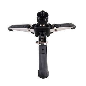 Chảng ba chân gà gắn Monopod ốc 1/4 quay video chụp Macro