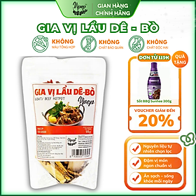 Gia Vị Nấu Lẩu Dê - Bò Tự Nhiên Vipep 115g