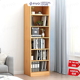 Kệ Sách Đứng Để Sàn Cao Cấp FIVO Mẫu FB70 Lắp Ráp Đơn Giản, Phù Hợp Với Mọi Không Gian