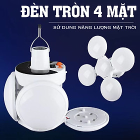 Đèn năng lượng mặt trời 5 mặt có móc treo- K1612