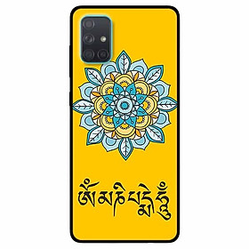 Ốp lưng in cho Samsung A71 Mẫu Om Mani Padme Hum