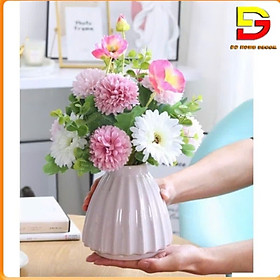 Mua Bình Hoa Để Bàn Cao Cấp Chậu Hoa Bồ Công Anh Phong Cách Bắc Âu Tuyệt Đẹp Cao 45cm DG-74