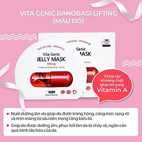 Mặt Nạ Dưỡng Da Banobagi Vita Genic Jelly Mask Cung Cấp Collagen, Vitamin Và Dưỡng Chất Chăm Sóc Da Săn Chắc Mịn Màng