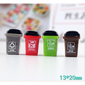 Mua Mô hình thùng rác công cộng trang trí tiểu cảnh quà tặng trang trí