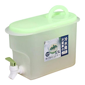 Lemonade Dispenser Daily use cold water Jug Green