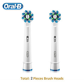 Đầu bàn chải đánh răng điện Oral B EB50 Đầu bàn chải mềm thay thế - White 2PCS