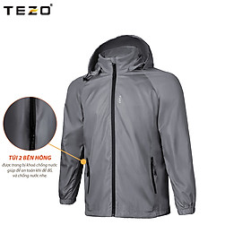 Áo khoác nam TEZO vải gió hai lớp 6 màu kháng nước kháng bụi cản gió giữ ấm cơ thể 2109AG2T01