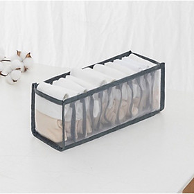 Mua Hộp vải đựng quần áo đa năng bằng vải  Túi Hộp Vải Lưới Đựng Đồ Lót  Tất Vớ Nhiều Ngăn  túi vải chia ngăn đựng quần áo  đồ lót